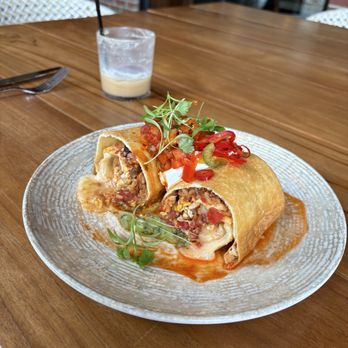 The Shelby - Breakfast Chimichanga, Bourbon for Breakfast - New American Near Me - Allentown, Pennsylvania The Shelby - Breakfast Chimichanga, Bourbon for Breakfast - New American Near Me - Allentown, Pennsylvania