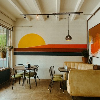 Blue Front Coffee - The booth is perfect spot for a coffee date! - Coffee & Tea Near Me - Athens, Tennessee