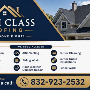 High Class Roofing - Roofing Near Me - Fresno, Texas High Class Roofing - Roofing Near Me - Fresno, Texas