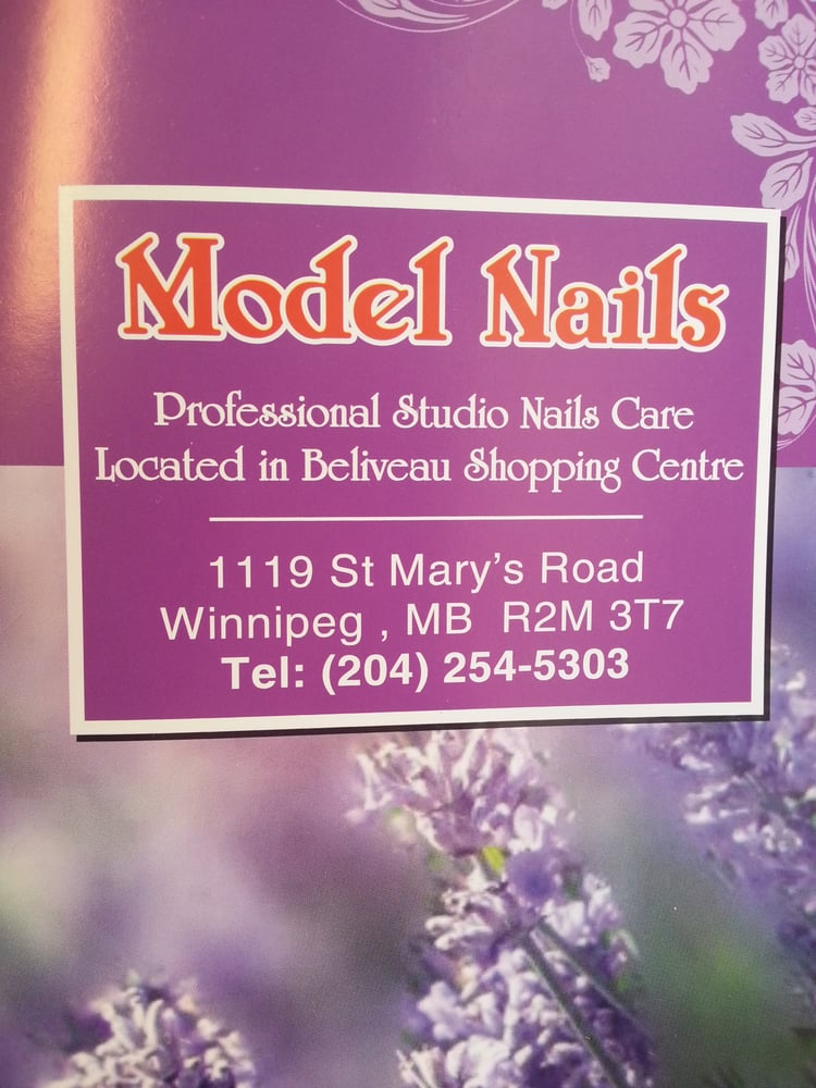 MODEL NAILS Updated September 2024 1119 St. Mary's Road, Winnipeg