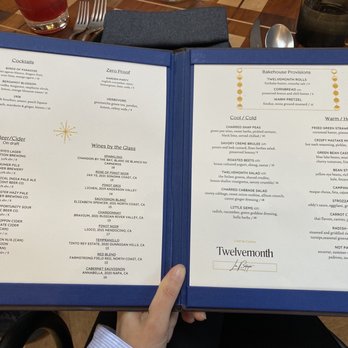 Twelvemonth - Menu - Vegan Near Me - Burlingame, California Twelvemonth - Menu - Vegan Near Me - Burlingame, California