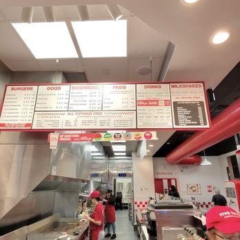 Five Guys - Menu - Fast Food Near Me - Mohegan Lake, New York