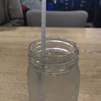 Over Easy Kitchen - Paper straws-- NICE! - Salad Near Me - Holmdel, New Jersey