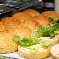 L'En'K'mion - Les burgers en cours de montage !