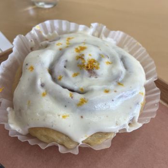 Cafe Clementine - Brioche cardamom cinnamon roll - Bakeries Near Me - St. Petersburg, Florida
