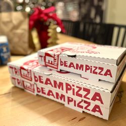 Triple Beam Pizza - 2 Pizzas & Garlic Knots