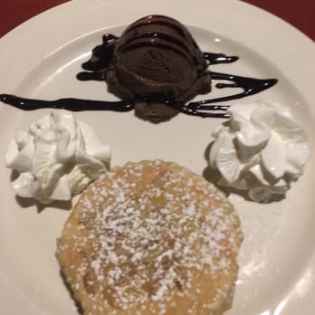 Taormina Restaurant - Pingoli dessert with chocolate lava ice cream one of my favorite desserts there! - Italian Near Me - Kenilworth, New Jersey Taormina Restaurant - Pingoli dessert with chocolate lava ice cream one of my favorite desserts there! - Italian Near Me - Kenilworth, New Jersey