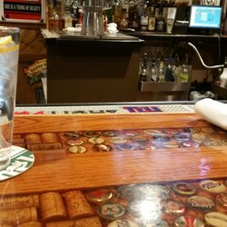 Enzo's Pasta Grill - Bar top is original.