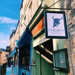 La Bobina - Sign from main road (go through the alleyway entrance)