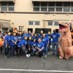 St Raphael School - 17-18 faculty and staff at our annual Halloween festival