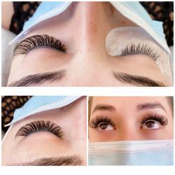 M&M Lash Studio - D 14 cat eye. Volume lashes.