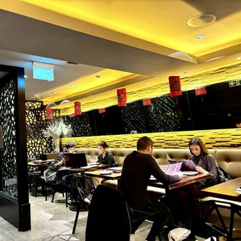Plum Valley - Basement dining area - Dim Sum Near Me - London, XGL