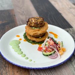 enRich Bistro - Crabcake Stack Special
