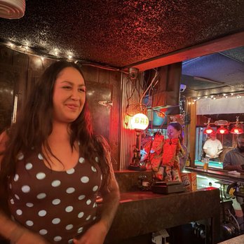 Manhattan Bar - Our friendly waitress, Sam, knows how to make an Old Fashion - Dive Bars Near Me - Chula Vista, California Manhattan Bar - Our friendly waitress, Sam, knows how to make an Old Fashion - Dive Bars Near Me - Chula Vista, California