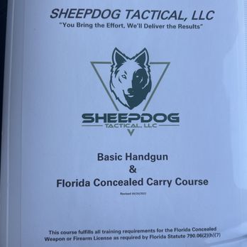 SheepDog Tactical - Firearm Training Near Me - Live Oak, Florida