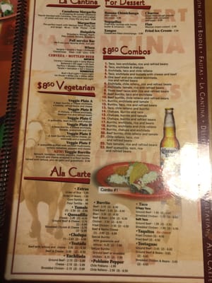 Menu photo 2 El Rodeo Mexican Restaurant Richmond, IN Menu photo 2 El Rodeo Mexican Restaurant Richmond, IN