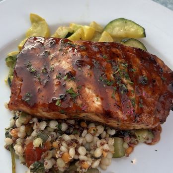 Wild River Grille - Plum Chipotle Salmon - New American Near Me - Reno, Nevada Wild River Grille - Plum Chipotle Salmon - New American Near Me - Reno, Nevada