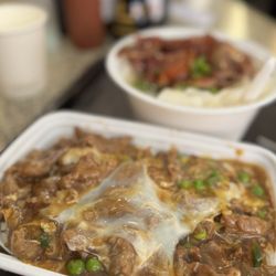 Noodle Gourmet - Beef w/Peas & Egg (childhood favorite Cantonese dish)