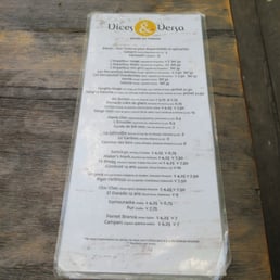 Drink Menu