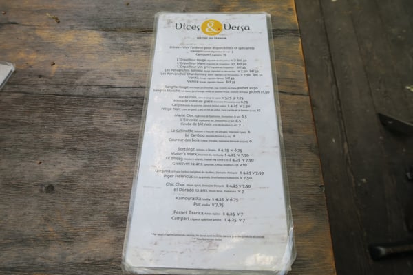 Menu photo 4 Vices et Versa Montreal, QC