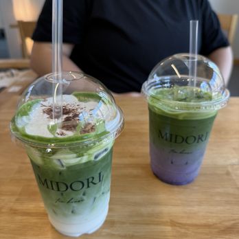 Midori Tea House - Iced Matcha Einspanner Cream Iced Blueberry Matcha - Coffee & Tea Near Me - Falls Church, Virginia Midori Tea House - Iced Matcha Einspanner Cream Iced Blueberry Matcha - Coffee & Tea Near Me - Falls Church, Virginia
