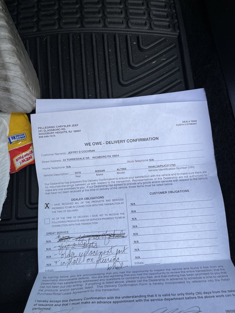 PELLEGRINO CHRYSLER JEEP Updated September 2024 20 Photos & 43