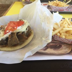 King Gyros - #1 Gyro and fries