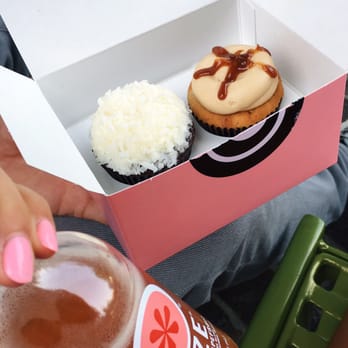 Georgetown Cupcake - Chocolate coconut & chocolate salted caramel - Bakeries Near Me - Bethesda, Maryland Georgetown Cupcake - Chocolate coconut & chocolate salted caramel - Bakeries Near Me - Bethesda, Maryland