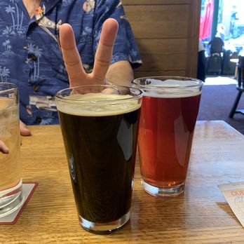 Mountain Sun Pub & Brewery - Coconut Cream Stout and Blackberry Wheat - Pubs Near Me - Boulder, Colorado