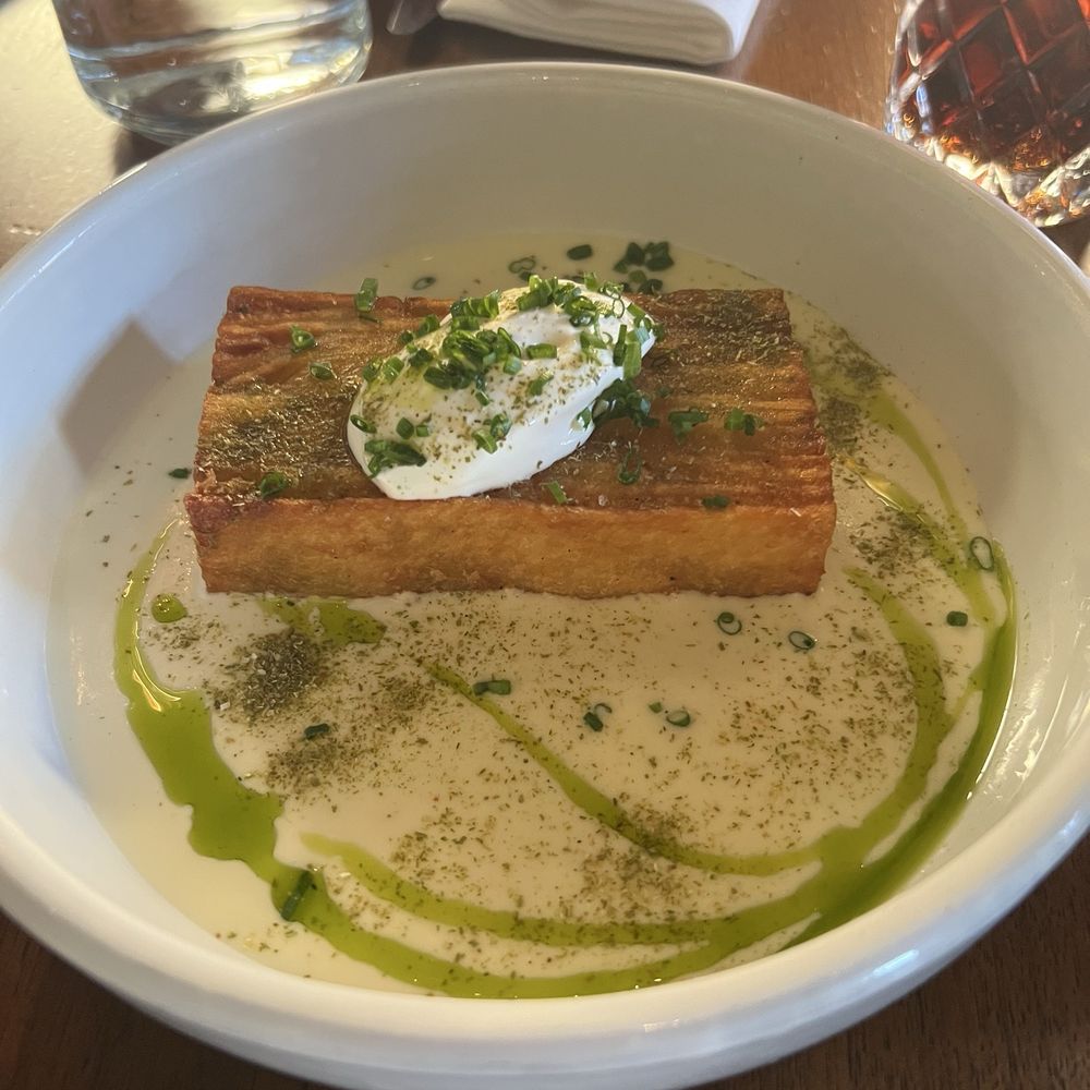 Roux - Funeral potatoes appetizer - Breakfast & Brunch Near Me - Salt Lake City, Utah Roux - Funeral potatoes appetizer - Breakfast & Brunch Near Me - Salt Lake City, Utah