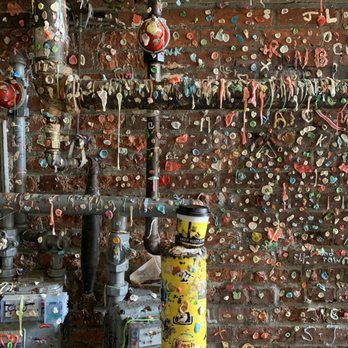 The Gum Wall - Where's my latte?? - Local Flavor Near Me - Seattle, Washington The Gum Wall - Where's my latte?? - Local Flavor Near Me - Seattle, Washington