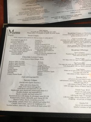 Menu photo 8 Crepes on Columbus New York, NY Menu photo 8 Crepes on Columbus New York, NY