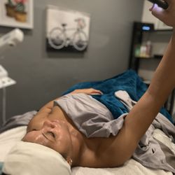 Wax Skin Ritual - Client selfie