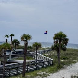 The view from the patio