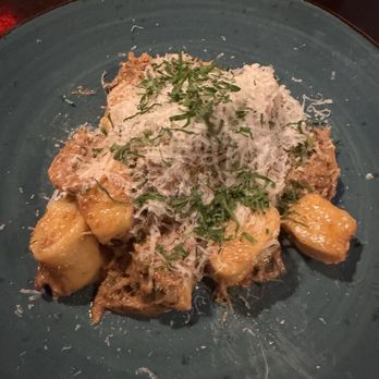 Abruzzo Italian Kitchen - Duck gnocchi 10000/10 - Italian Near Me - Whitefish, Montana