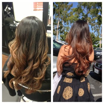 Shear Bliss Salon - Ombre by Glen. What the color looks like indoor and out in the sun. - Hair Salons Near Me - Tustin, California Shear Bliss Salon - Ombre by Glen. What the color looks like indoor and out in the sun. - Hair Salons Near Me - Tustin, California