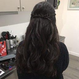 My hair never holds curls and this was at the end of the day after starting at 0445 but the look held up all day!!