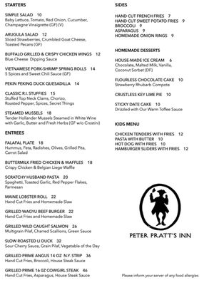 Menu photo 3 Peter Pratt's Inn Yorktown Heights, NY Menu photo 3 Peter Pratt's Inn Yorktown Heights, NY