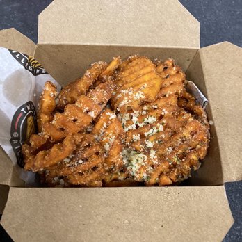 Twisted Grilled Cheese - Parmesan Sweet Potatoe Fries - Sandwiches Near Me - Katy, Texas Twisted Grilled Cheese - Parmesan Sweet Potatoe Fries - Sandwiches Near Me - Katy, Texas