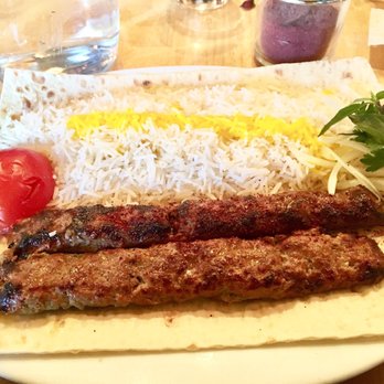 Lavash - Yummy KOOBIDEH with Two skewers of mixed ground beef & lamb with saffron seasoning$18 - Persian/Iranian Near Me - San Francisco, California Lavash - Yummy KOOBIDEH with Two skewers of mixed ground beef & lamb with saffron seasoning$18 - Persian/Iranian Near Me - San Francisco, California