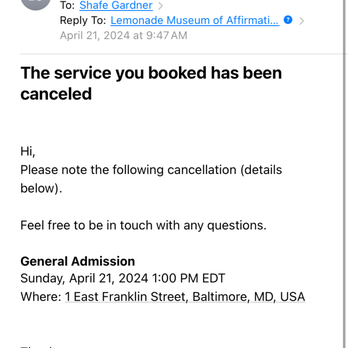 Lemonade Selfie Musuem - UNPROFESSIONAL!!!! DO NOT BOOK HERE!! - Museums Near Me - Baltimore, Maryland Lemonade Selfie Musuem - UNPROFESSIONAL!!!! DO NOT BOOK HERE!! - Museums Near Me - Baltimore, Maryland