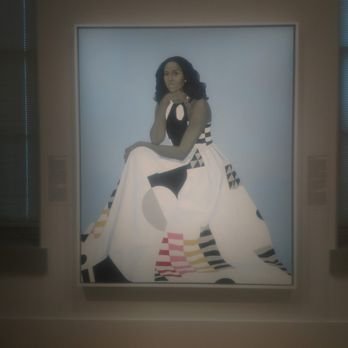 National Portrait Gallery - Michelle Obama, wife of the 44th president, Barak Obama of the United States of America. - Art Museums Near Me - Washington, DC, District of Columbia National Portrait Gallery - Michelle Obama, wife of the 44th president, Barak Obama of the United States of America. - Art Museums Near Me - Washington, DC, District of Columbia