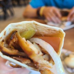 Zarzoor Restaurant - My Chicken Shawarma was to die for, the meat was so tender and juicy!!
