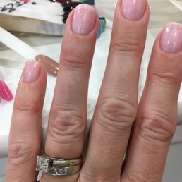 Shellac-sparkly pink