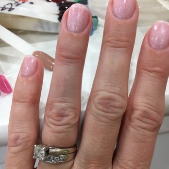 Ans Desire Nails & Beauty - Shellac-sparkly pink - Nail Salons Near Me - Sydney, NSW