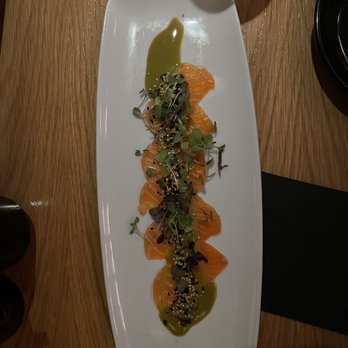 Taisho - Salmon sushi can't remember the actual plate name - Sushi Bars Near Me - Sherman Oaks, California Taisho - Salmon sushi can't remember the actual plate name - Sushi Bars Near Me - Sherman Oaks, California