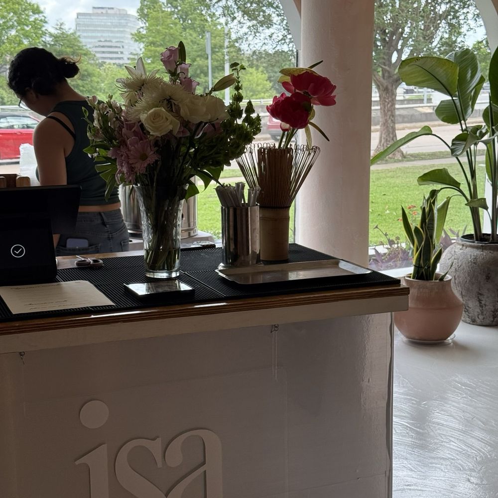 Isa Matcha - Pop up set up - Coffee & Tea Near Me - Houston, Texas Isa Matcha - Pop up set up - Coffee & Tea Near Me - Houston, Texas