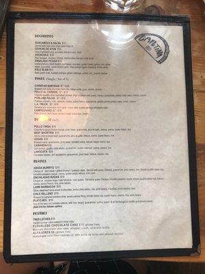 Menu photo 4 Playa Cabana Cantina Toronto, ON Menu photo 4 Playa Cabana Cantina Toronto, ON