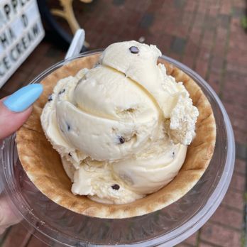 Dairy Deluxe - Cookie dough ice cream waffle bowl - Ice Cream & Frozen Yogurt Near Me - Highland Park, New Jersey