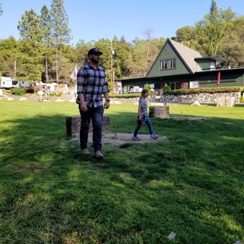 Marble Quarry R V Resort - Great play lawn where they provide all you need for badminton, horseshoes, frisbee golf, and more! - Campgrounds Near Me - Columbia, California Marble Quarry R V Resort - Great play lawn where they provide all you need for badminton, horseshoes, frisbee golf, and more! - Campgrounds Near Me - Columbia, California